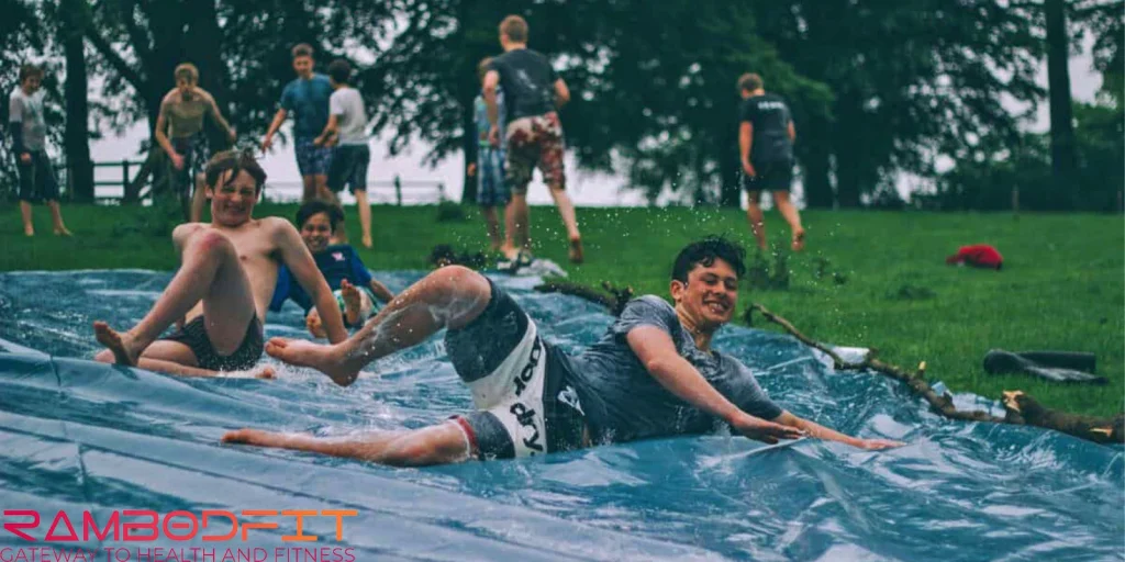 exercise in busy teens/fun game