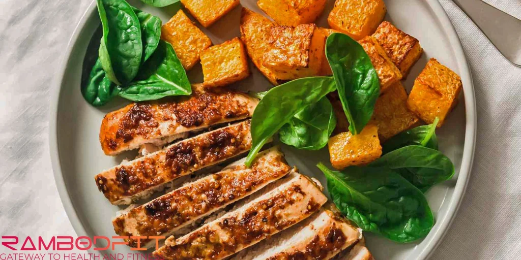 Chicken Breast For Muscle Growth/potatoes 