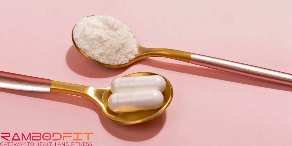 Collagen Vs Whey Protein/ pills and powder