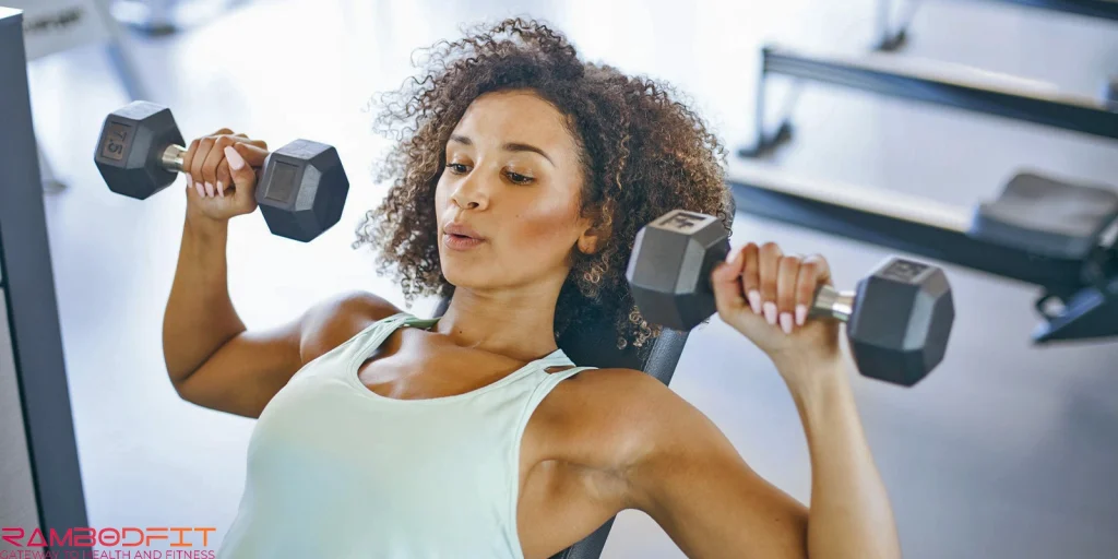 Non-Steroidal Muscle Building/dumbbells